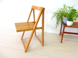 retro vintage stoel klapstoel Aldo Jacober jaren 60 design