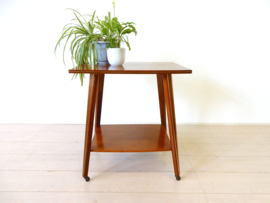 retro vintage bijzettafel jaren 60 plantentafel