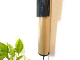 retro vintage Wandlamp Woja jaren 80 goud kleur dutch design