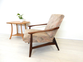 vintage fauteuil jaren 60 stoel design teak