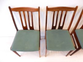 vintage stoel eetkamerstoel jaren 60 design palissander