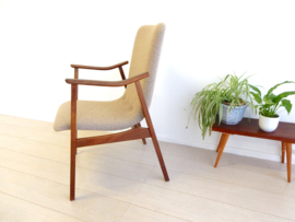 retro vintage fauteuil stoel hoog model design jaren 60 Webe stijl