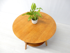 retro vintage salontafel tafel jaren 50 rond