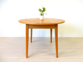 retro vintage eettafel tafel jaren 60 rond