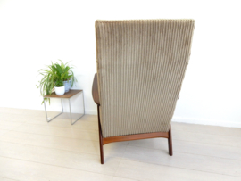 retro vintage fauteuil stoel design jaren 60 teak