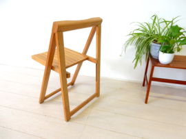 retro vintage stoel klapstoel Aldo Jacober jaren 60 design