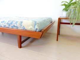 retro vintage daybed slaapbank bank bed jaren 60 teak