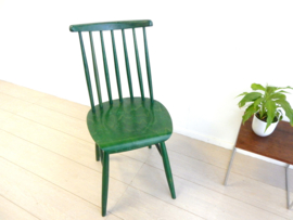 vintage stoel spijlenstoel jaren 60 Tapiovaara pastoe stijl