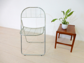 Vintage stoelen draadstoel klapstoel Niels Gammelgaard Ikea jaren 80