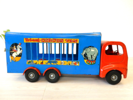 vintage 1959 Tri-ang 300 Series Circus Van auto vrachtwagen