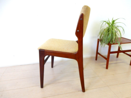 retro vintage stoel eetkamerstoel jaren 60 / 70 stoelen