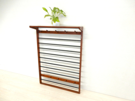 XXL retro vintage kapstok hout jaren 60 groot stijl deens