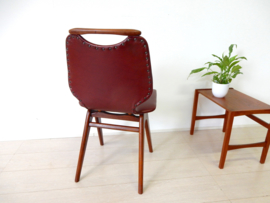 retro vintage stoel jaren 60 eetkamerstoel teak