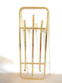 retro vintage kapstok jaren 70 goud kleur