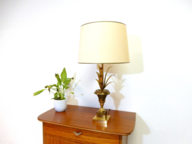 vintage messing hollywood regency tafellamp dressoir lamp
