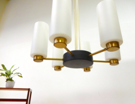 XL vintage lamp hanglamp plafondlamp 60s kroonluchter