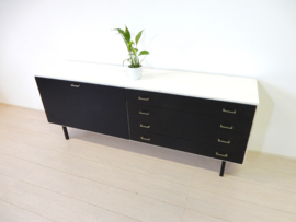 Vintage dressoir kast tv meubel jaren 70
