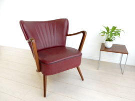 vintage club fauteuil cocktail fauteuil stoel jaren 50 / 60