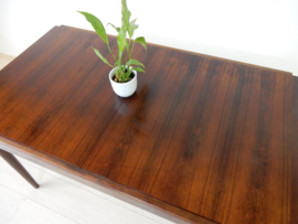 Vintage tafel eettafel jaren 60 palisander hout
