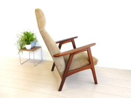 retro vintage fauteuil stoel design jaren 60 teak