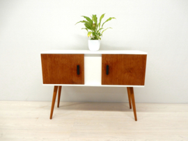 retro vintage kaptafel kast dressoir jaren 50 / 60 spiegel