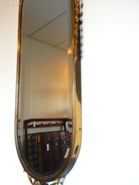 vintage spiegel brocante antiek hollywood regency goud