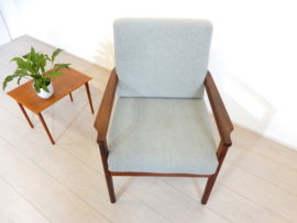 Vintage fauteuil jaren 60 teakhout