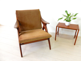 vintage De ster Gelderland De knoop fauteuil stoel jaren 60