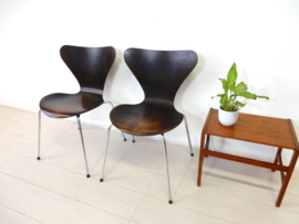 retro vintage 1976 stoel Arne Jacobsen Fritz Hansen vlinderstoel