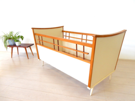 retro vintage babybed ledikant bed jaren 50 / 60