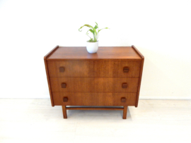 retro vintage ladekast kast dressoir tv meubel jaren 60 teak