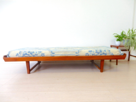 retro vintage daybed slaapbank bank bed jaren 60 teak