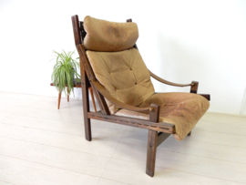 vintage TORBJØRN AFDAL fauteuil stoel Bruksbo jaren 60