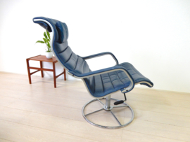 Vintage BRUNO MATHSSON fauteuil stoel design leer