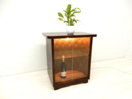 retro vintage kast barkast bar jaren60 vitrinekast drankkast