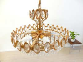 vintage kroonluchter Palwa Palme Walter lamp hanglamp 60s
