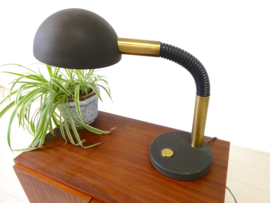 XL retro vintage lamp tafellamp Bureaulamp jaren 70 / 80