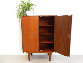 retro vintage kast wandkast boekenkast jaren 60 teak