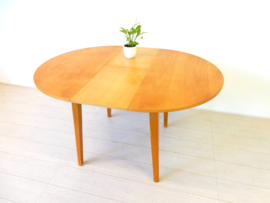 retro vintage eettafel tafel jaren 60 rond