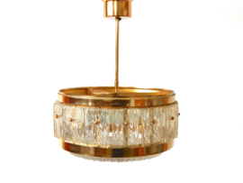 Vintage hanglamp Messing jaren 60