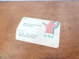 Vintage kast nachtkastje jaren 60