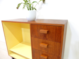 Vintage kast dressoir lp kast platenkast tv kast jaren 60