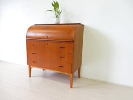 vintage kast secretaire bureau Egon Ostergaard Bröderna Gustafssons jaren 60