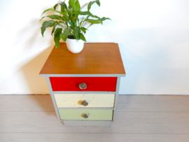 Vintage Ladekast jaren 50
