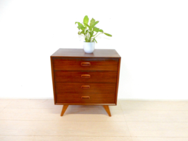 retro vintage ladekast kast dressoir jaren 60 teak