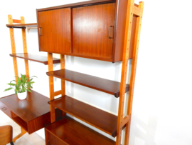 Vintage simpla Lux wandmeubel jaren 60