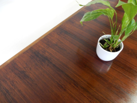 Vintage tafel eettafel jaren 60 palisander hout