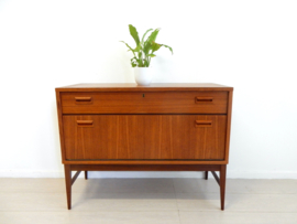 retro vintage ladekast kast dressoir jaren 60 tv meubel