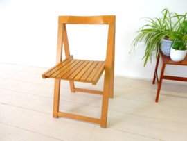 retro vintage stoel klapstoel Aldo Jacober jaren 60 design