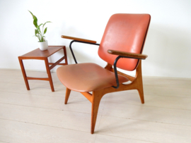 Vintage fauteuil Webe Louis van Teeffelen jaren 50